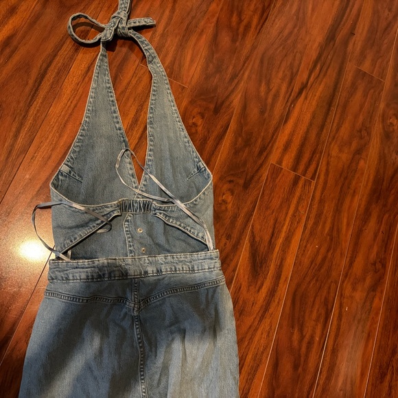 Zara Blue Relaxed Jeans Straight Leg Denim -SOLD - Picture 5 of 5